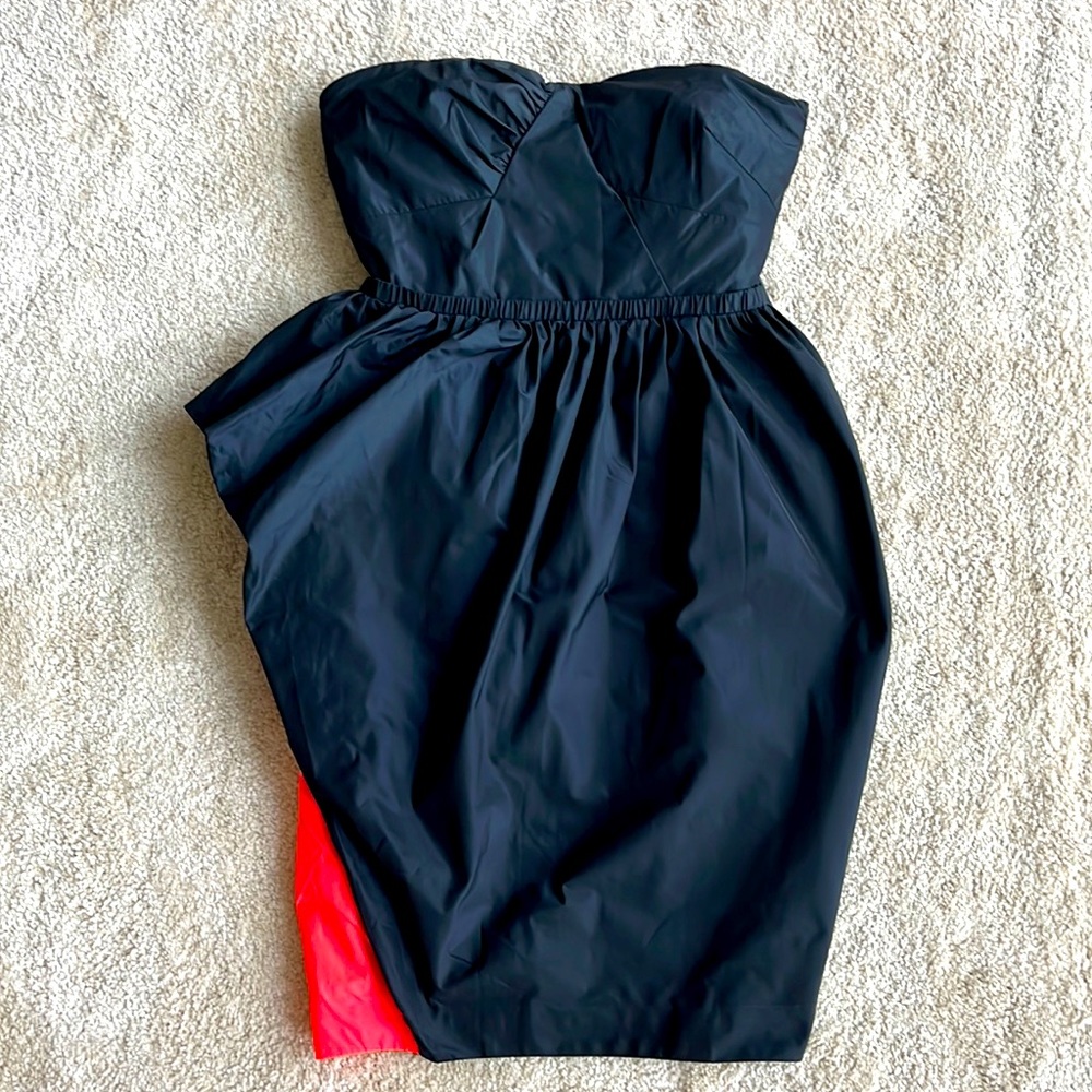 Marc by Marc Jacobs Strapless Taffeta Dress